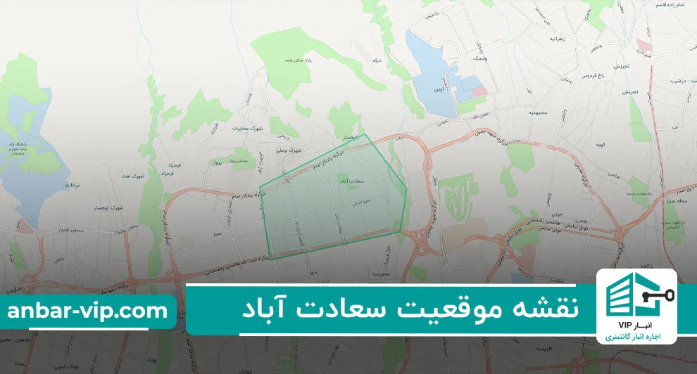 نقشه-موقعیت-سعادت-آباد