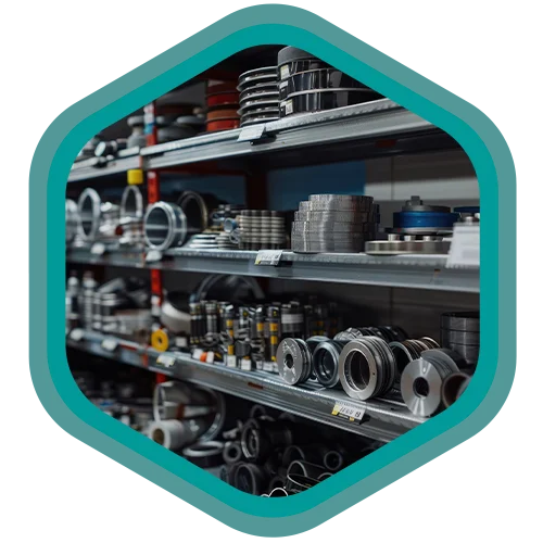 انبار لوازم یدکی | spare equipment warehouse